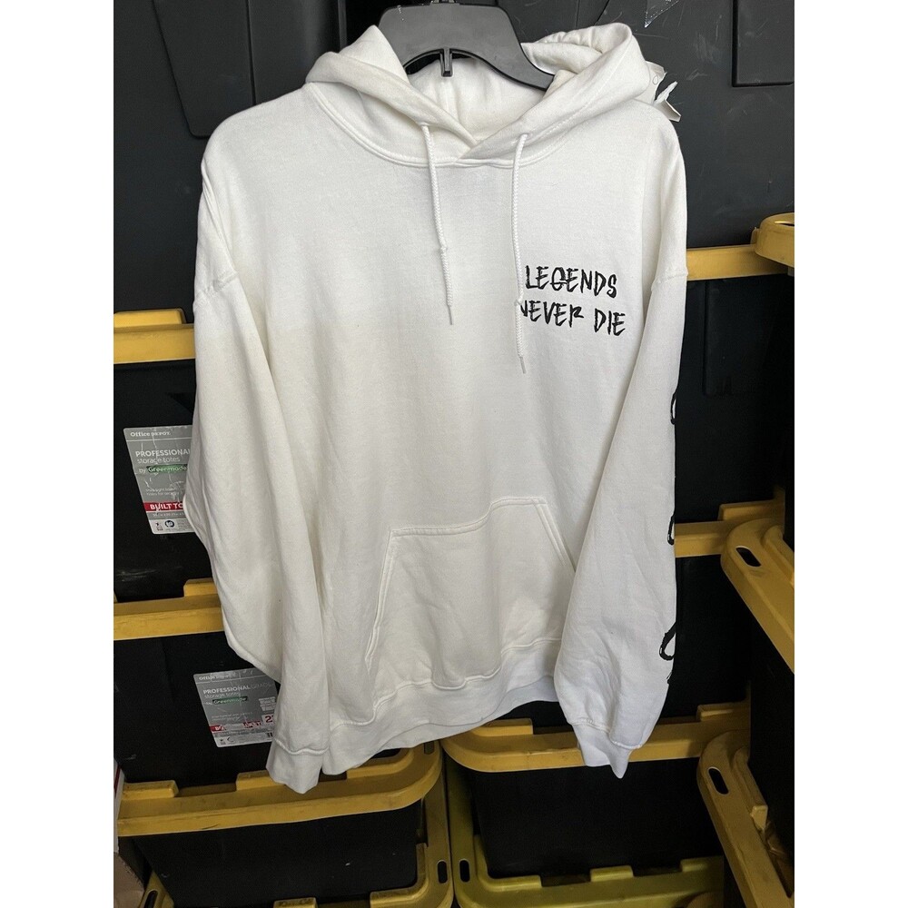 Juice Wrld World 999 Legends Never Die Official Merch Hoodie Sz L